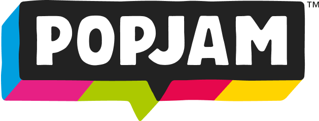 Multi-colour PopJam logo