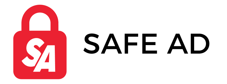 Red Safe Ad Logo