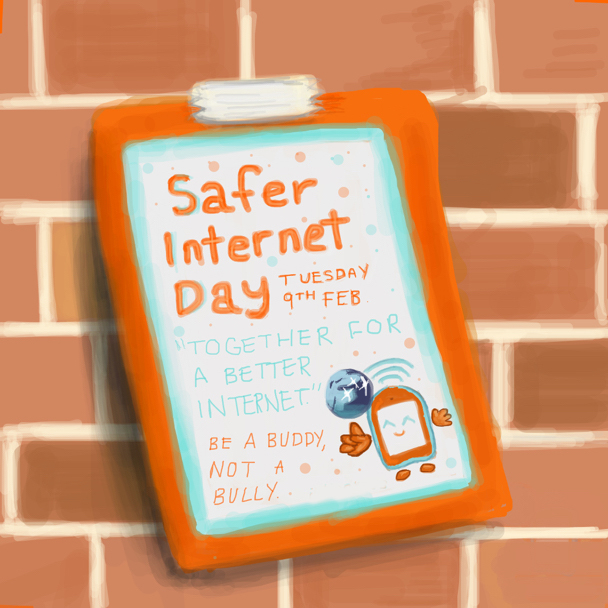 Kids got creative on PopJam to celebrate Safer Internet Day.