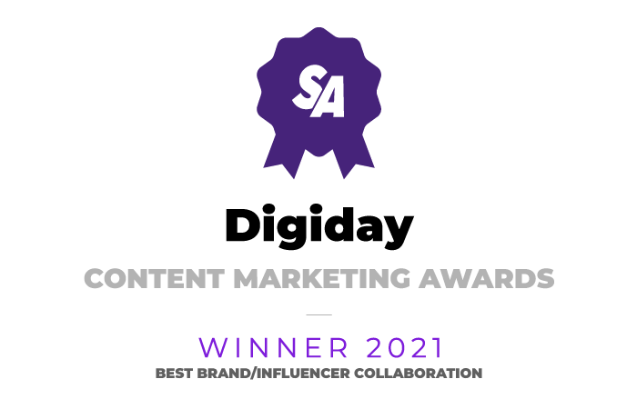 Digiday Awards Winner