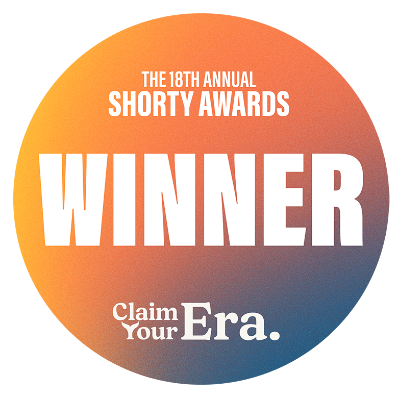 Shorty Awards Winner
